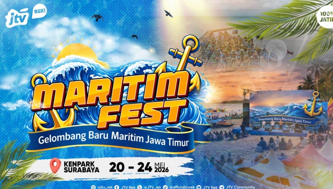 Peringati Hari Nelayan dan Pelayaran, JTV Gelar Maritim Fest 2026