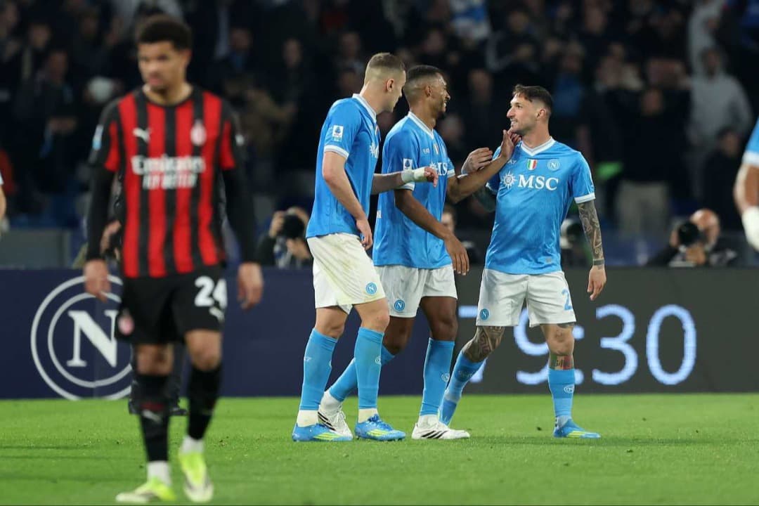 Rekap Hasil Liga Italia: Napoli Susah Payah Bekuk AC Milan, Juventus dan Atalanta Raih Kemenangan Mudah