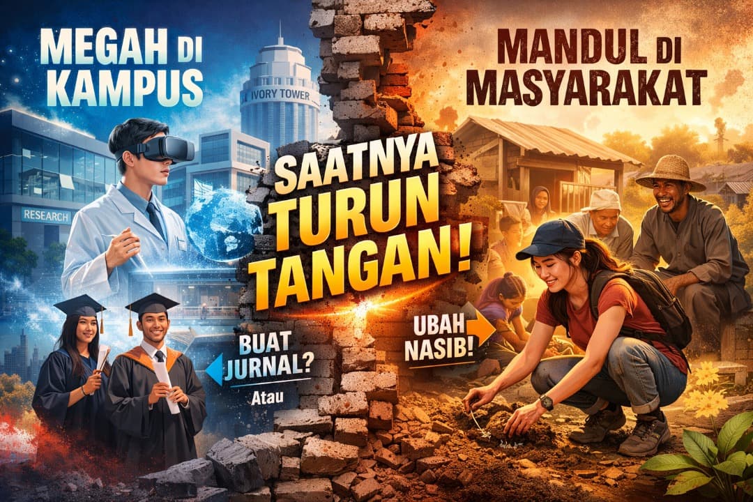 Kampus Butuh Pengmas, Masyarakat Butuh Solusi Nyata