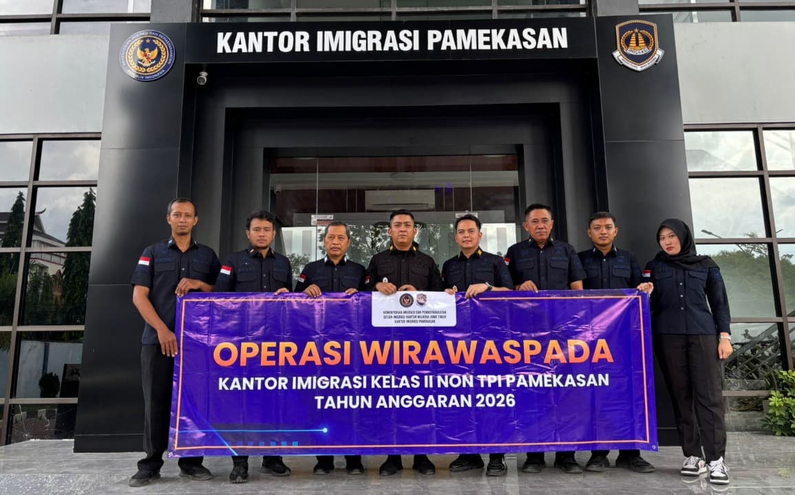 Perkuat Pengawasan, Imigrasi Pamekasan Gelar Operasi Wirawaspada Serentak 2026