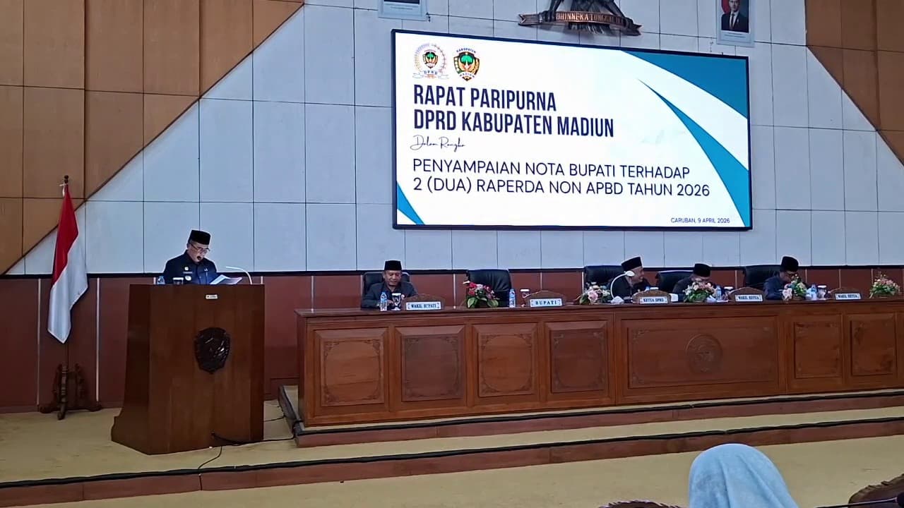 Perkuat Payung Hukum, DPRD Madiun Bahas Raperda Pengelolaan Aset dan Perumdam