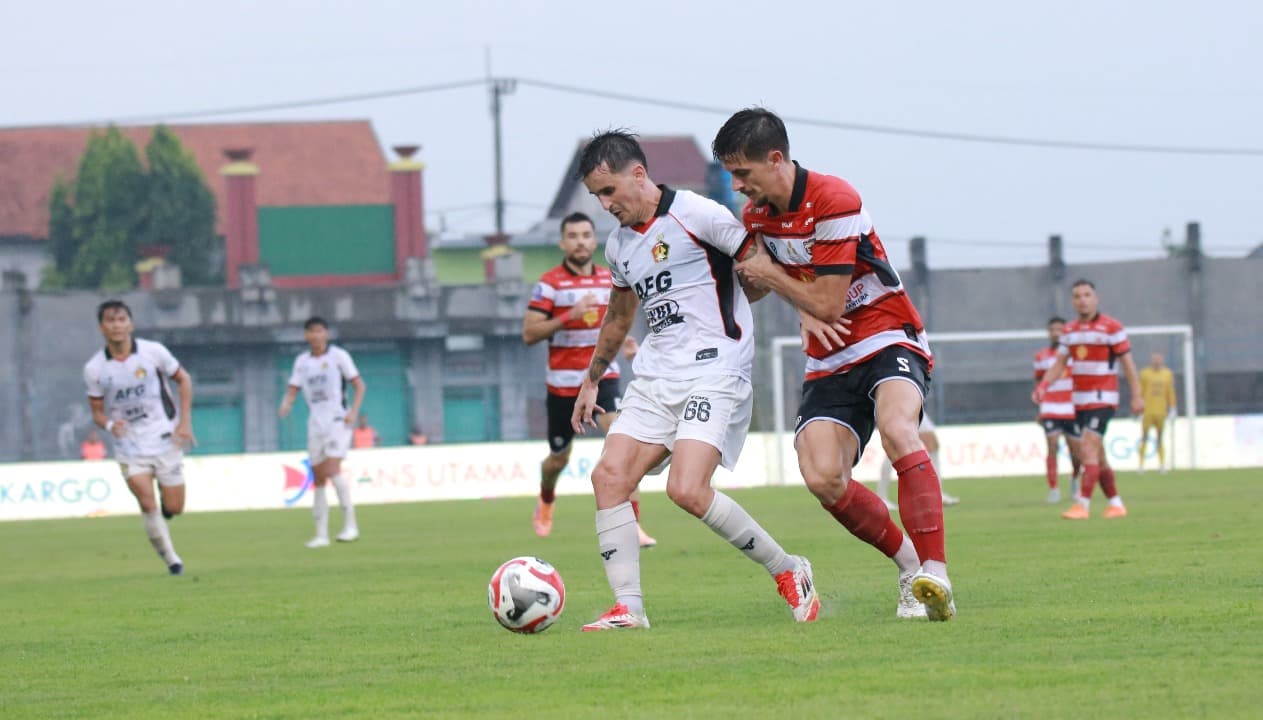 Hasil Super League: Madura United Bungkam Persik, Borneo FC Berpesta ke Gawang PSBS Biak