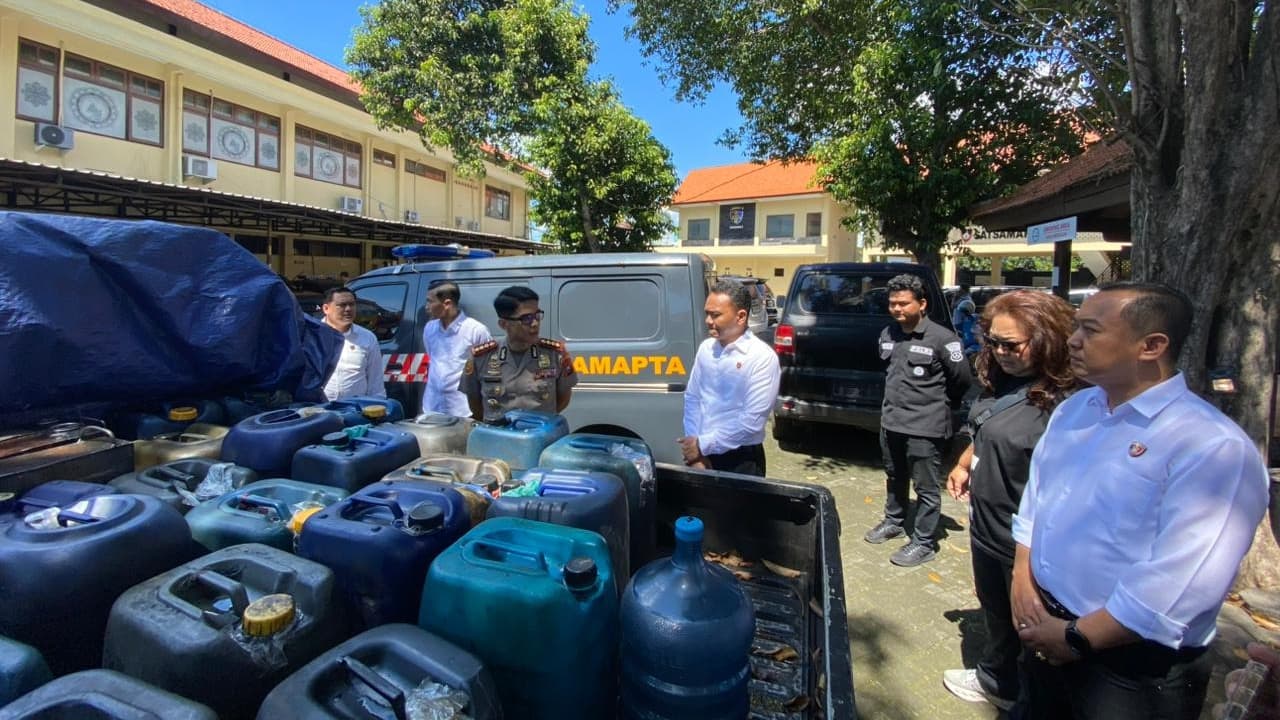 Dua Perkara Penyalahgunaan BBM Bersubsidi Diungkap Polresta Banyuwangi