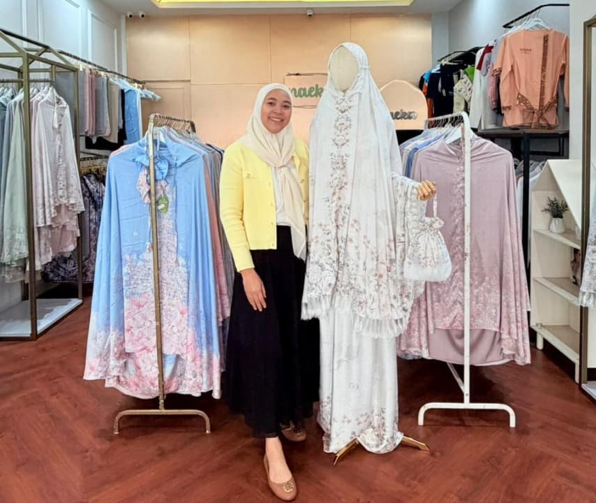 Lewat LinkUMKM BRI, Naeka Tembus Pasar Global dengan Mukena Premium