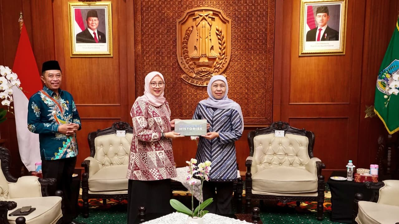 Bertemu Bupati Ipuk, Gubernur Jatim Dukung Ijen Raih Green Card UNESCO Global Geopark