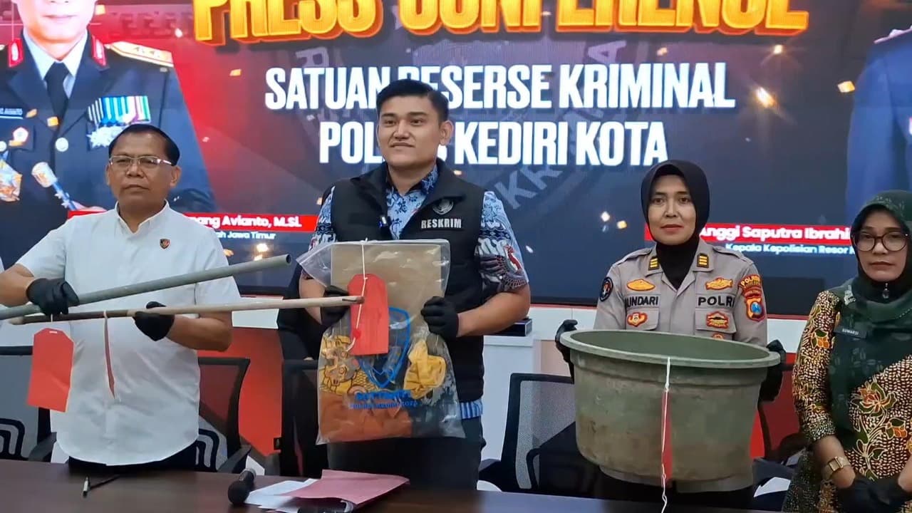 Aniaya Cucu hingga Tewas, Nenek di Kediri Jadi Tersangka
