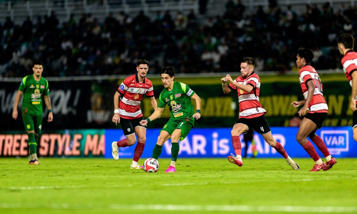 Hasil Super League: Madura United Bungkam Persebaya, Bhayangkara FC Taklukkan PSIM