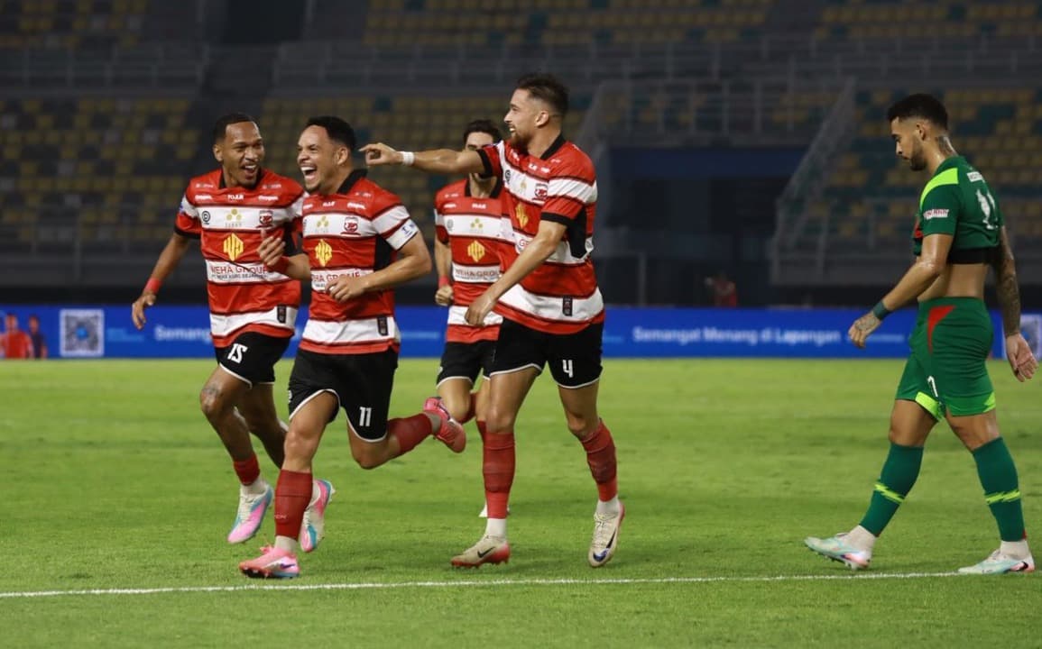 Klasemen Madura United Usai Kalahkan Persebaya di GBT