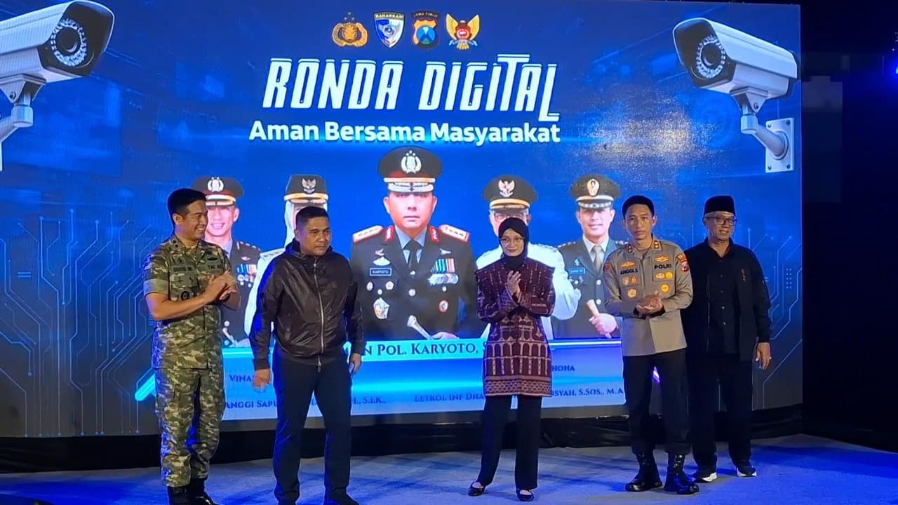 Ngopi Kamtibmas di Kediri, Komjen Karyoto Luncurkan Ronda Digital 24 Jam Berbasis CCTV