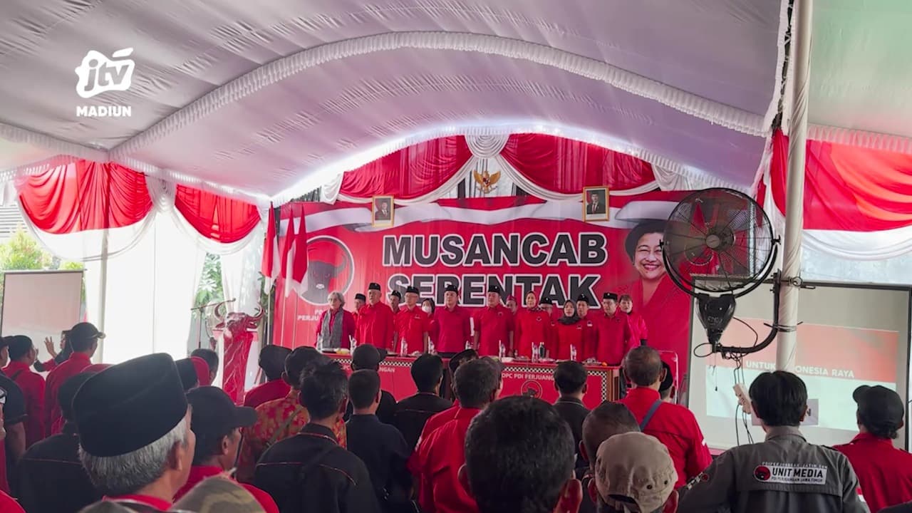 DPC PDIP Kabupaten Madiun Regenerasi Pengurus, Milenial dan Gen-Z Isi Posisi Strategis PAC