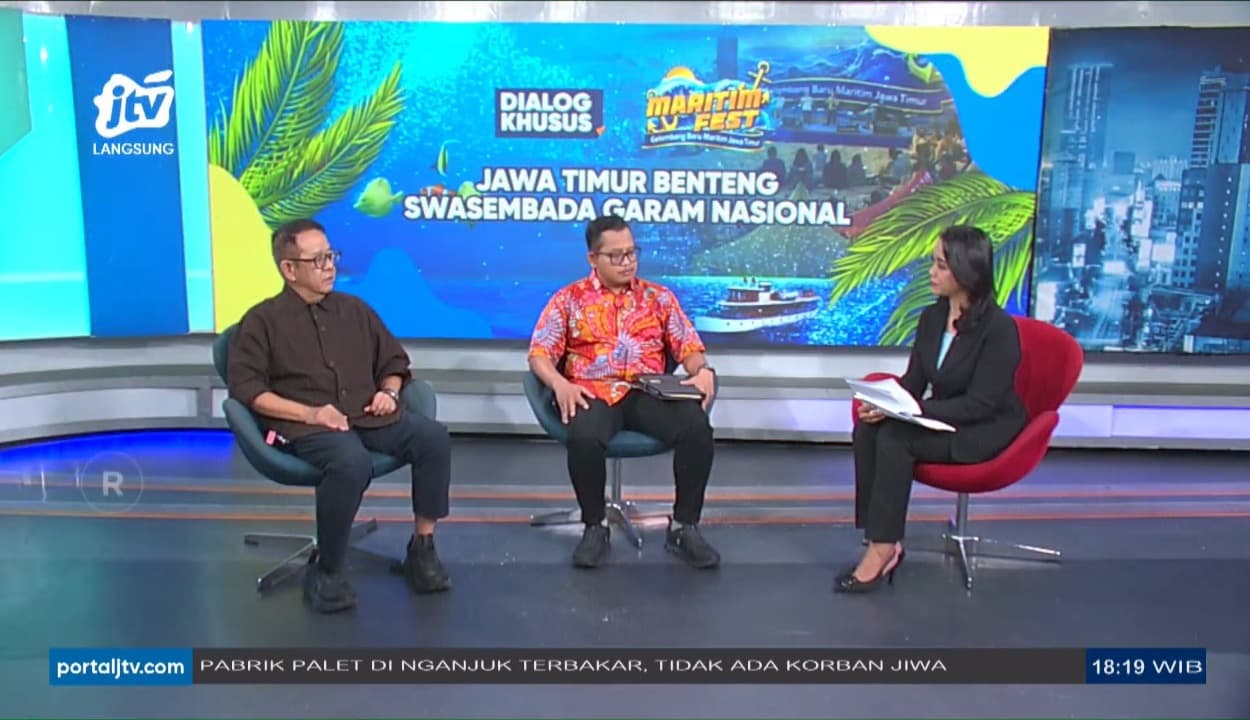 Jawa Timur Jadi Kunci Swasembada Garam Nasional 2027
