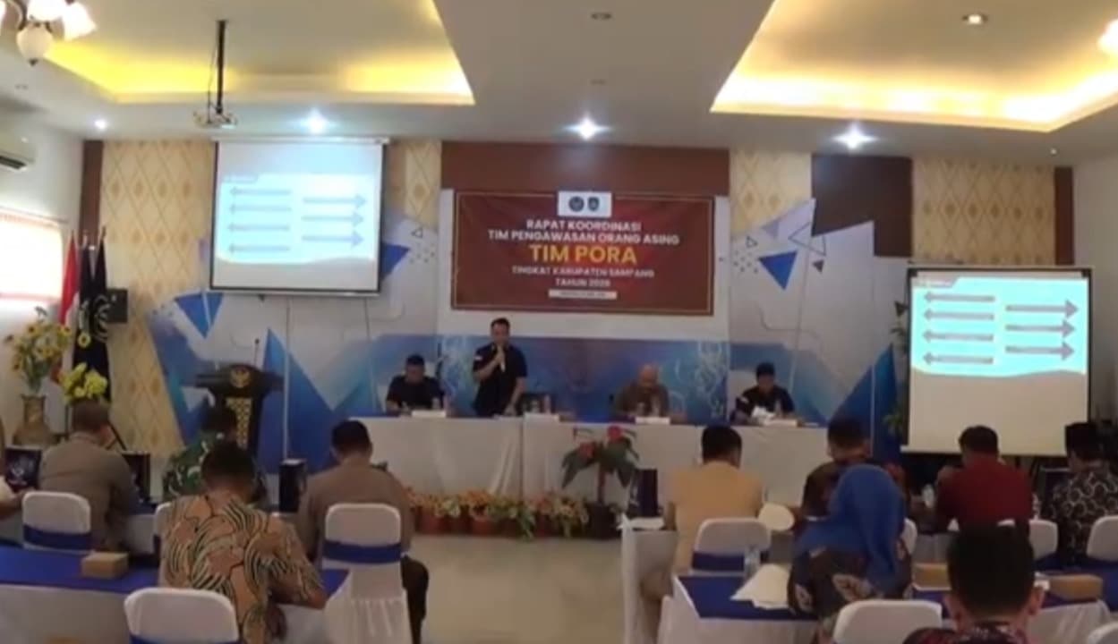 Perkuat Pengawasan WNA di Sampang, Imigrasi Pamekasan Gelar Rapat TIMPORA