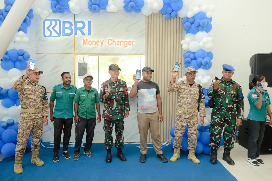 BRI Resmikan Money Changer di Motaain, Dorong Penguatan Rupiah di Perbatasan