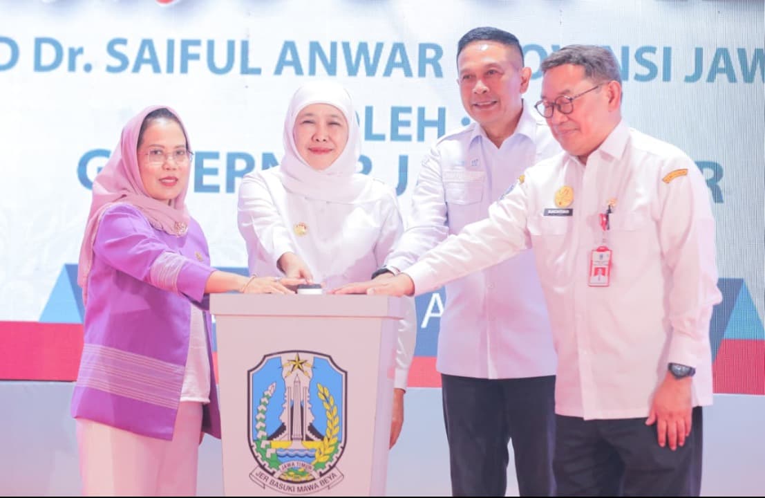 Gubernur Khofifah Resmikan Grand Paviliun RSSA Malang, Perkuat Layanan Kesehatan Berstandar Global