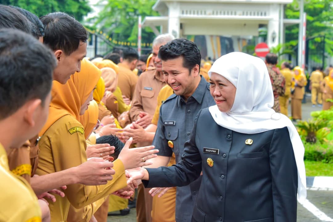 Gubernur Khofifah Tekankan Penguatan Sinergi Pusat-Daerah di Hari Otonomi Daerah 2026