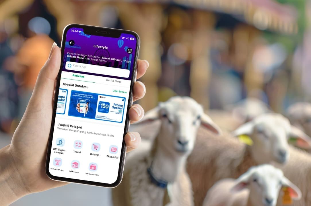 Berkurban Lewat BRImo, Cukup dalam Genggaman Kebaikan Jadi Nyata