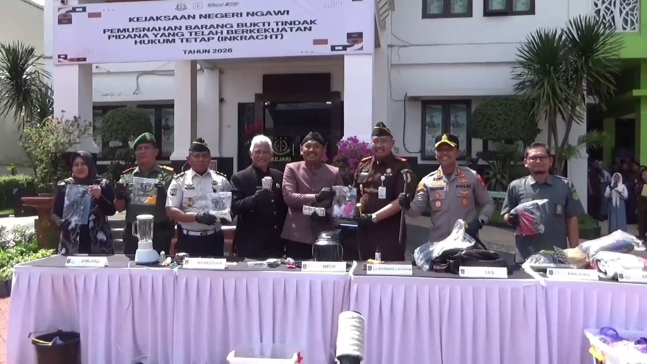 Kejari Ngawi Bidik Dua Kasus Dugaan Korupsi