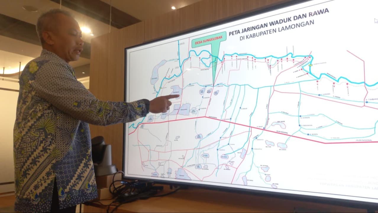 Dinas PUSDA Jatim Sebut Proyek Jabung Ring Dyke Lamongan Terkendala Klaim Ganti Rugi