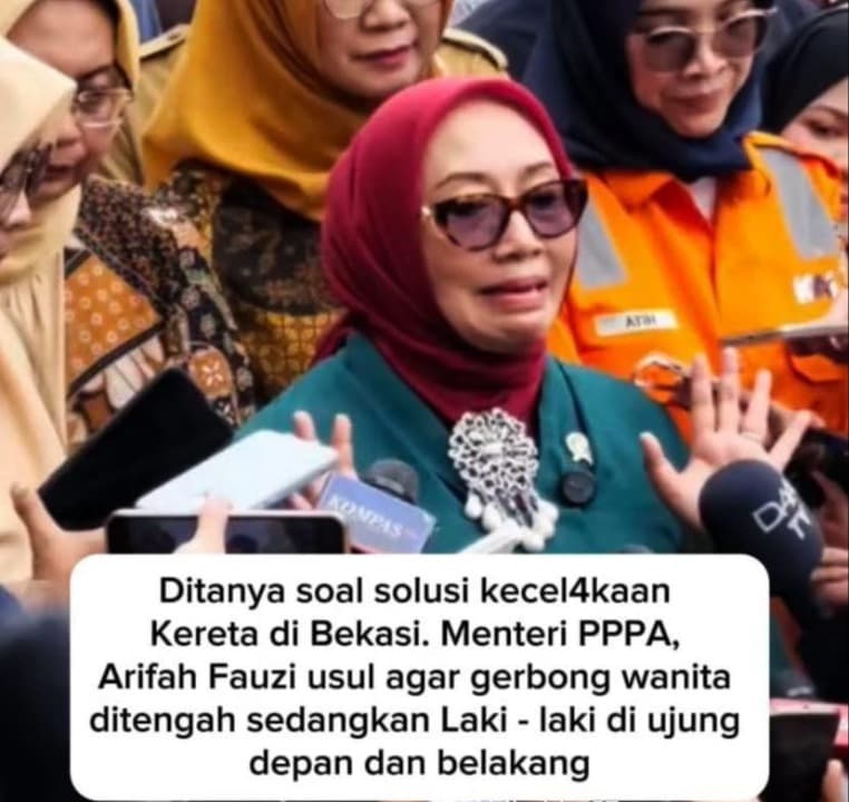 Usulan Perubahan Gerbong Perempuan Tuai Kritik, Publik Menilai Hanya 'Ganti Korban'