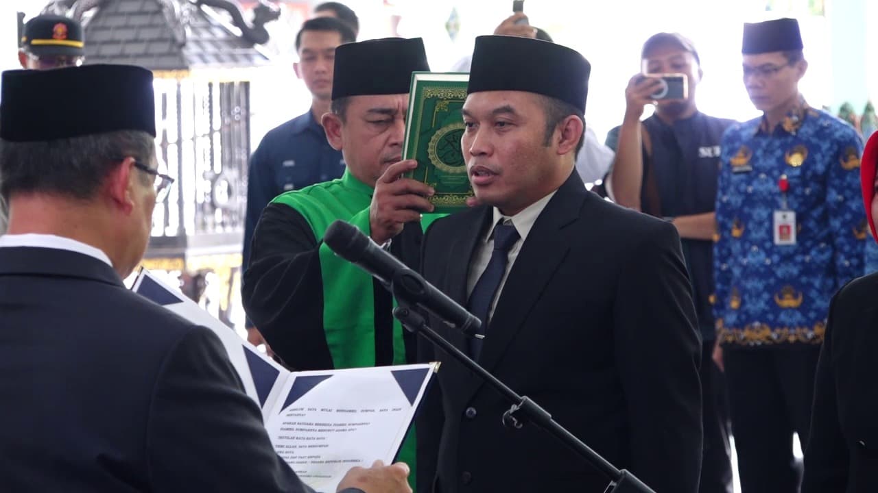 Bupati Lantik Sekda Baru, Sigit Budiarto Perkuat Soliditas Birokrasi