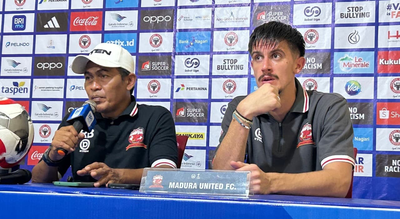 Pertahanan Jadi Kunci Kemenangan Madura United Atas Semen Padang