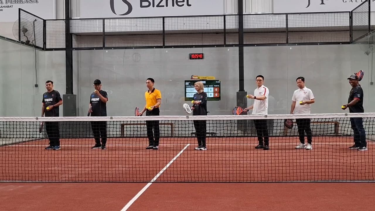 Padel Mulai “Ngegas” di Kediri, Pengurus Resmi Dilantik, Target Tembus Porprov 2027