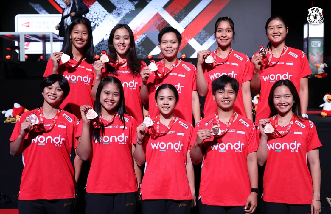 Daftar Juara Uber Cup 2026: Korea Selatan Naik Podium Tertinggi, Indonesia Raih Perunggu