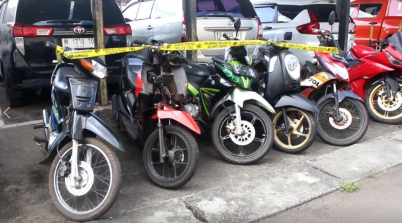 Tiga Tersangka Curanmor di Sumenep Ditangkap Polisi