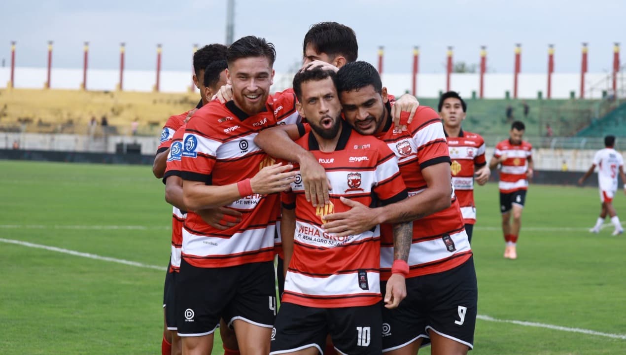 Klasemen Madura United Usai Taklukkan Bali United, Gusur Persijap Jepara