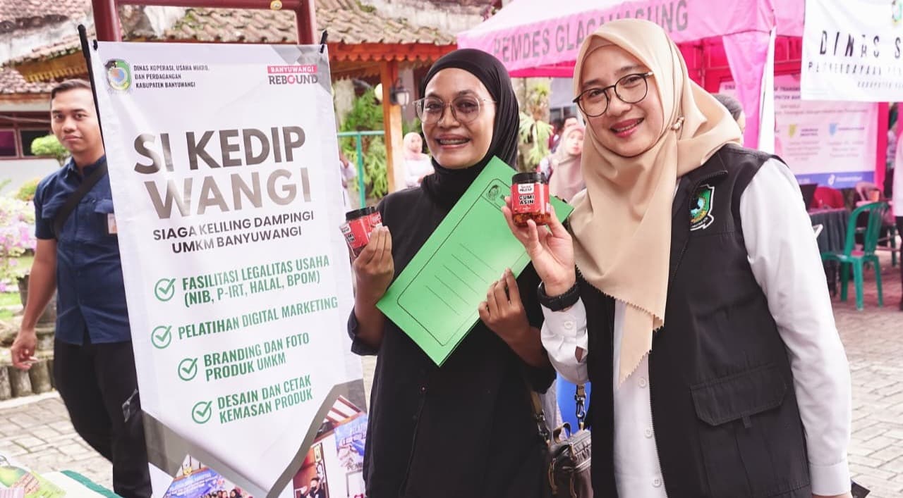 Perkuat UMKM, Banyuwangi Fasilitasi Pengurusan Legalitas Usaha dan Produk Keliling Desa