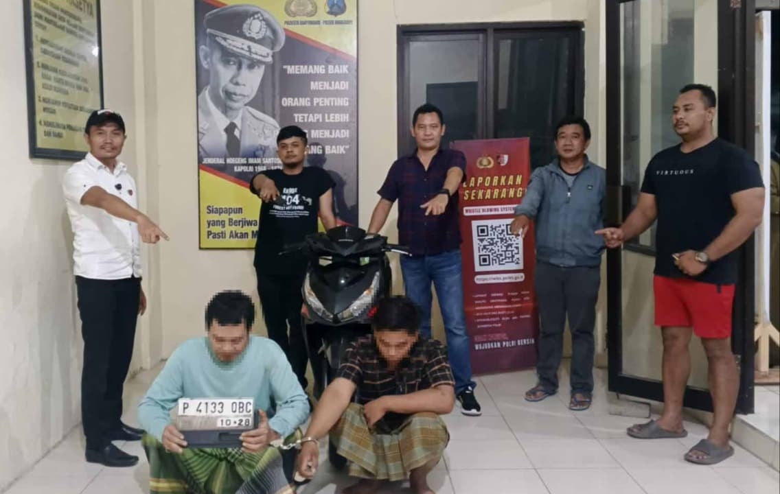 Pelaku Curanmor di Banyuwangi Ditangkap, Hasil Kejahatan Digunakan Untuk Judi Online