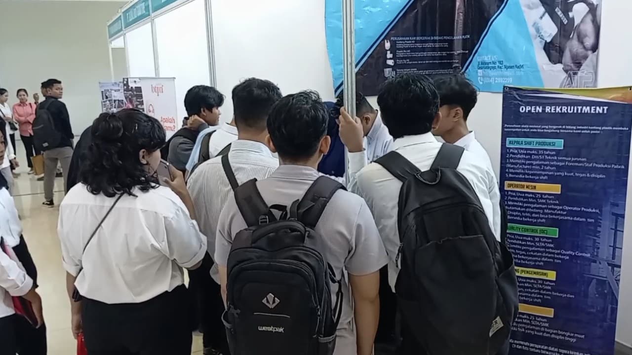 Diserbu Ribuan Pencari Kerja, Job Fair Kediri 2026 Sediakan Hampir 2.000 Lowongan