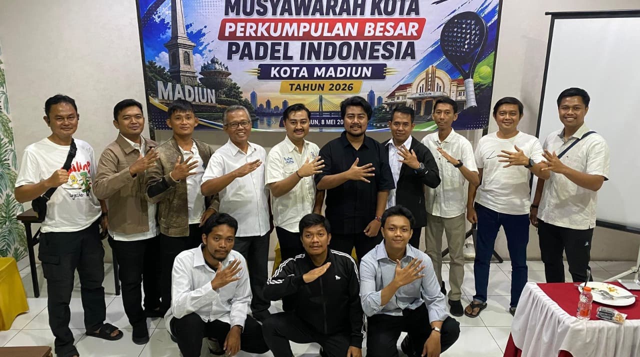 PBPI Kota Madiun Resmi Terbentuk, Siapkan Program Padel Go to School