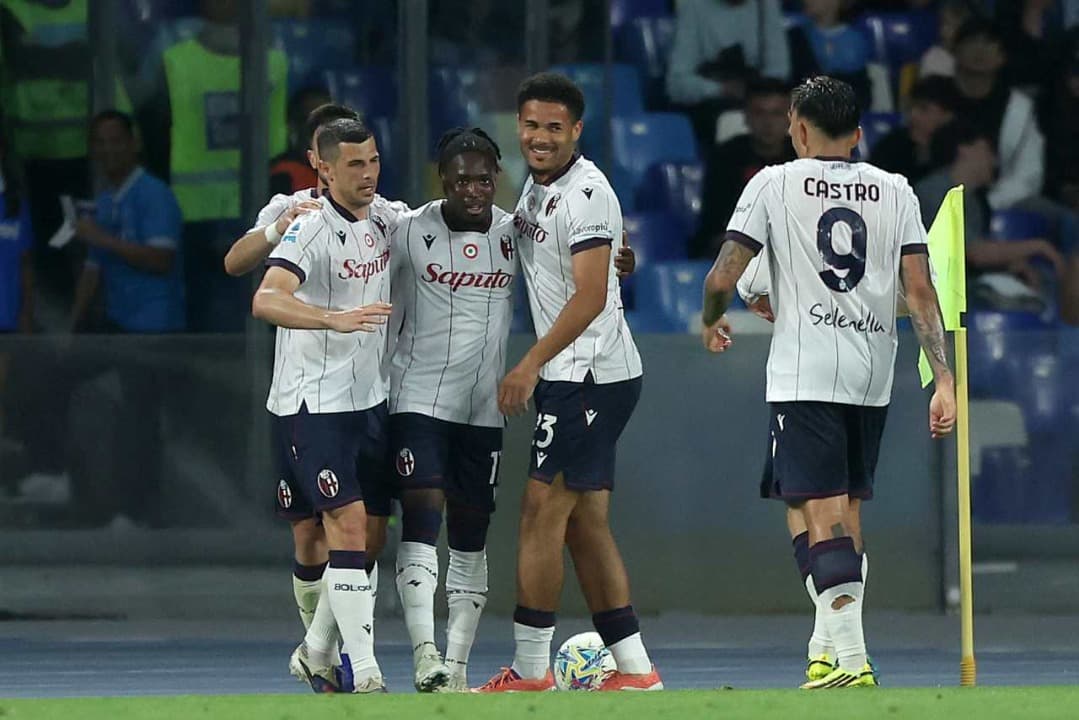 Rekap Hasil Liga Italia: Bologna Raih Kemenangan Dramatis di Kandang Napoli