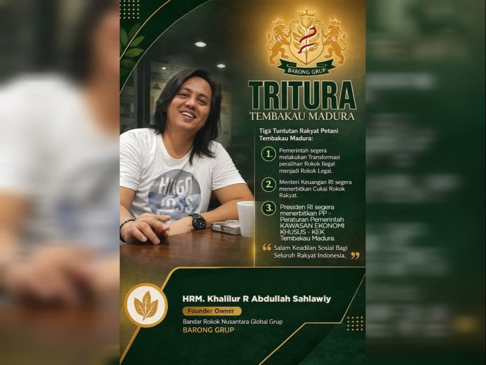 Gus Lilur Dorong Transformasi Rokok Ilegal dan Percepatan KEK Tembakau Madura