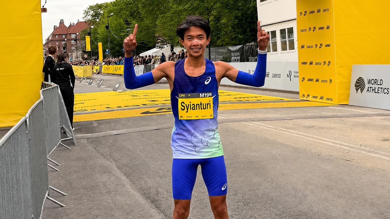 Robi Syianturi Pecahkan Rekor Nasional dan Asia Tenggara di Copenhagen Marathon 2026