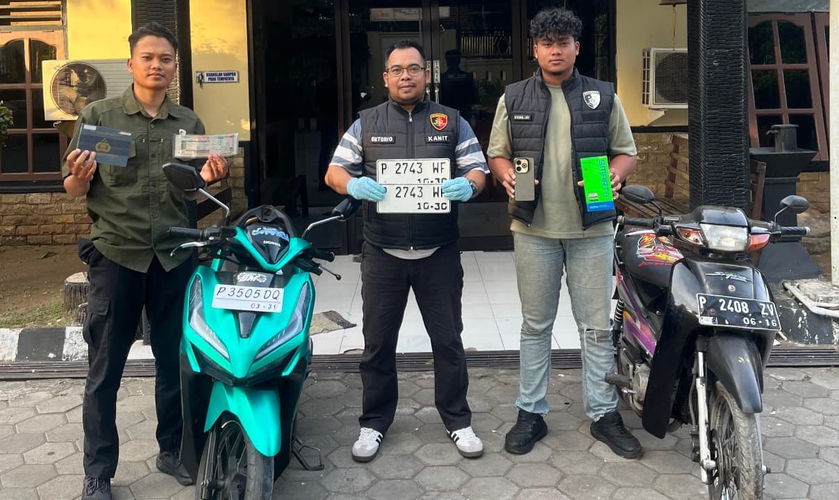 Spesialis Curanmor Lintas Kabupaten Ditangkap Polisi Banyuwangi