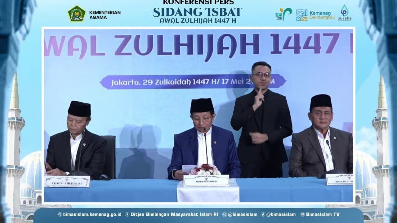 Pemerintah Tetapkan Iduladha 1447 H Jatuh pada Rabu, 27 Mei 2026