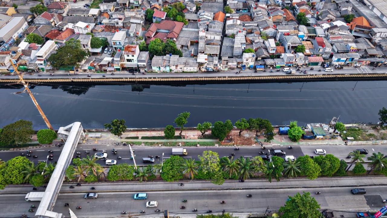 Brantas Abipraya Pastikan Proyek Sistem Tata Air Pompa Daan Mogot Berjalan Optimal, Penyesuaian Badan Jalan Dilakukan Bertahap