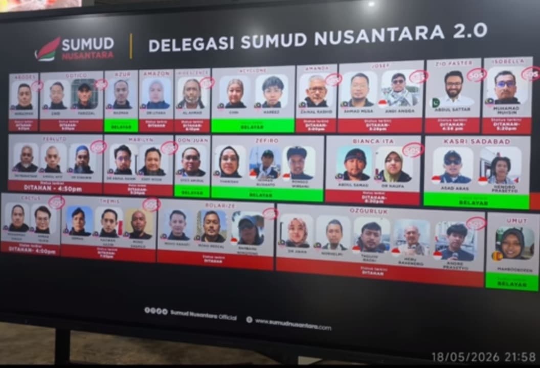 Lima WNI dalam Misi Kemanusiaan ke Gaza Ditangkap Militer Israel, Empat di Antaranya Jurnalis Indonesia