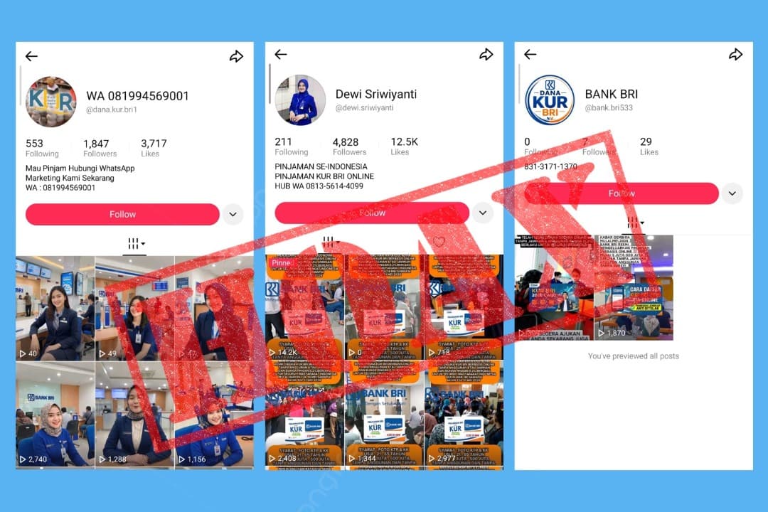 Waspada Modus Penipuan KUR, BRI Pastikan Pengajuan Tidak Dilakukan Secara Online