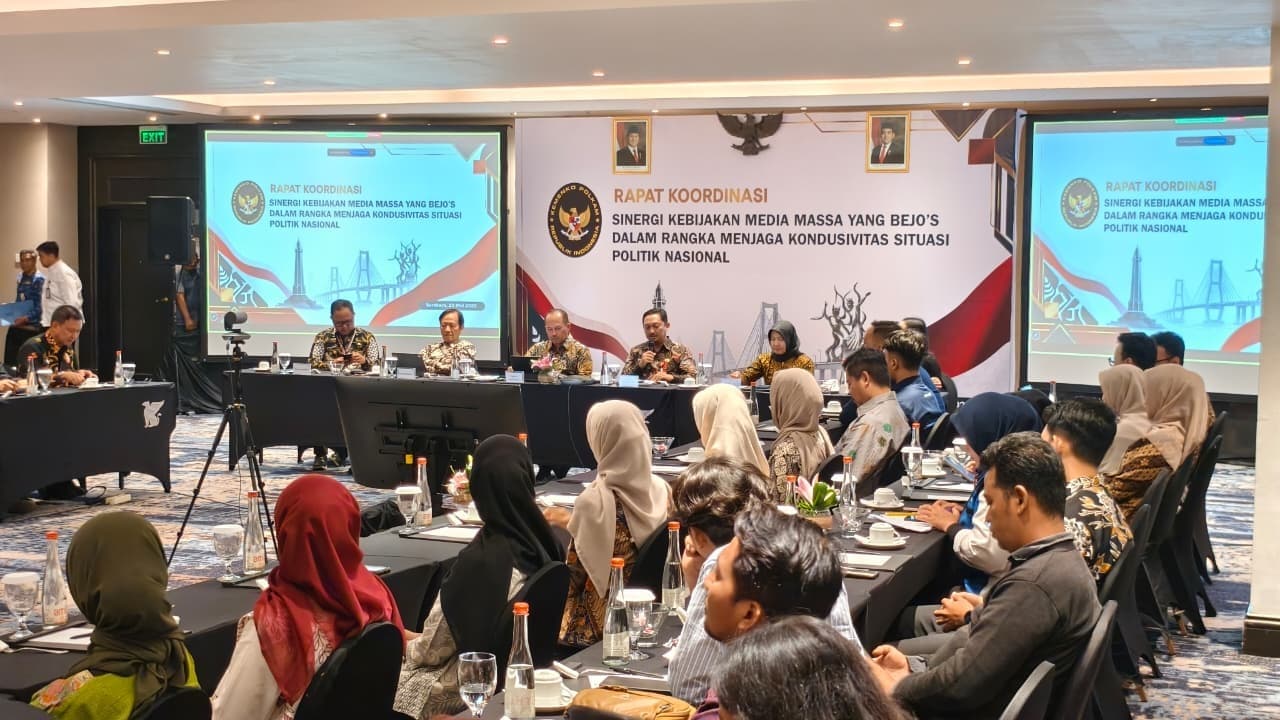 Kemenko Polkam Dorong Sinergi Kebijakan Media Massa BEJO'S di Era Disrupsi Digital