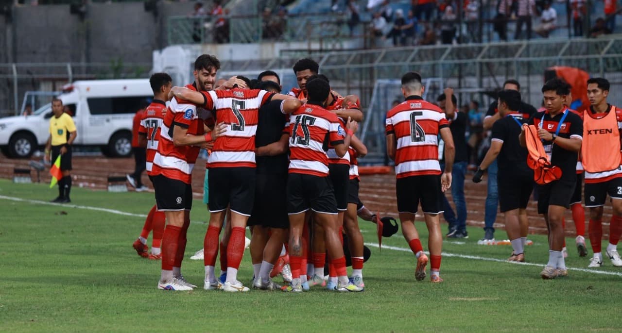Ini Kunci Kemenangan Madura United Atas PSM dan Bertahan di Super League