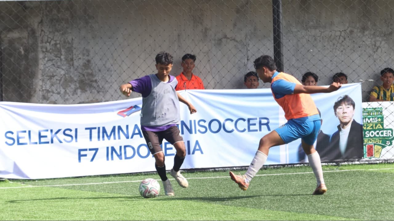 Seleksi Timnas Mini Soccer Asuhan Shin Tae-yong di Inzia Mini Soccer Kediri Dibanjiri Peserta