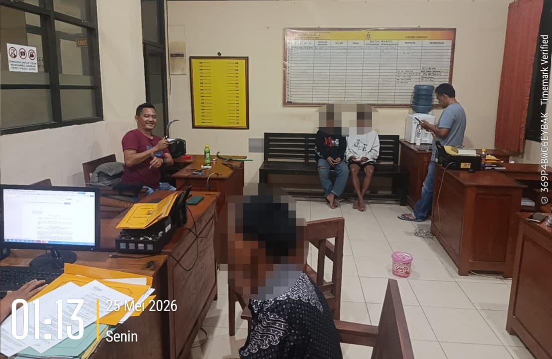 Resahkan Warga, Geng Motor Bersajam di Banyuwangi Berakhir di Kantor Polisi