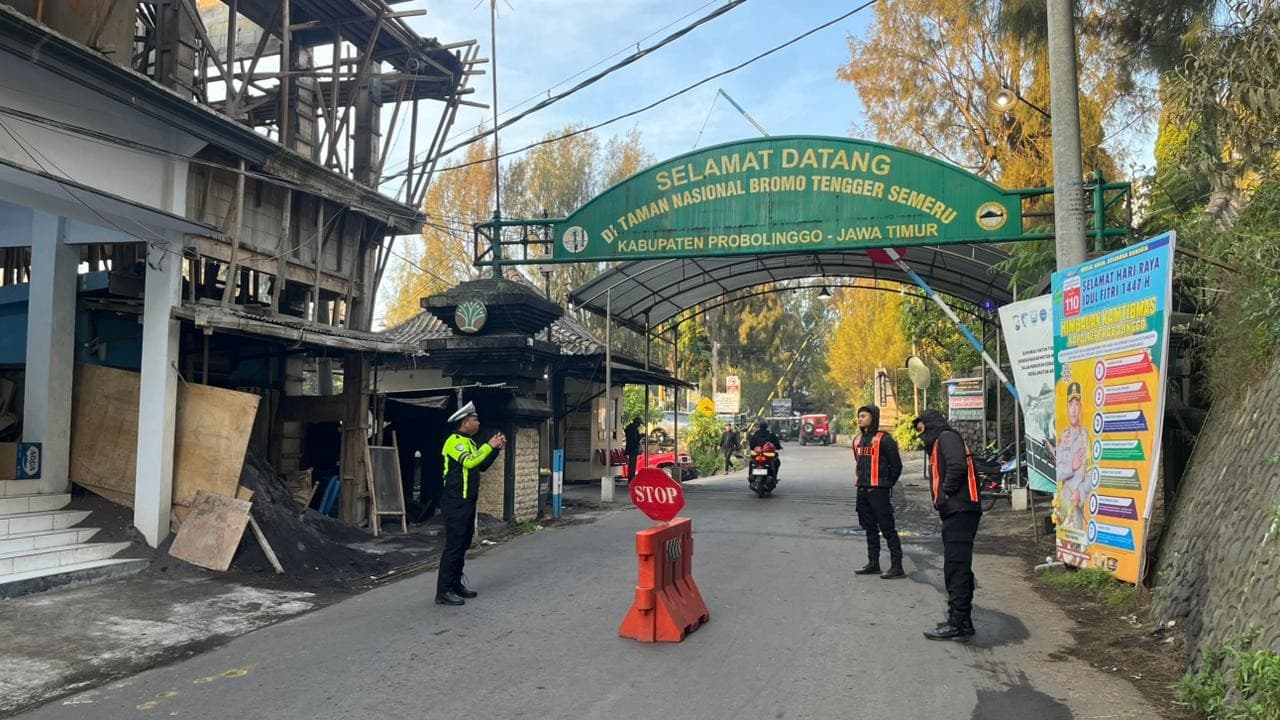 Polres Probolinggo Siagakan 92 Personel Amankan Puncak Yadnya Kasada 2026 di Gunung Bromo