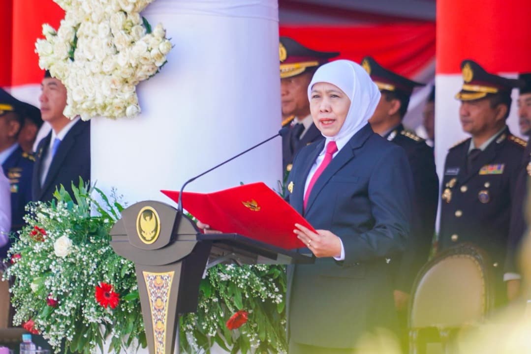 Gubernur Khofifah Tekankan Nilai Pancasila Sebagai Arah Pembangunan Jawa Timur