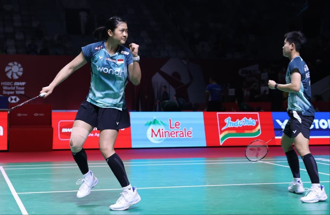 Hasil Indonesia Open 2026: Tiwi/Fadia Singkirkan Unggulan Ketiga, Lanny/Apri Terhenti