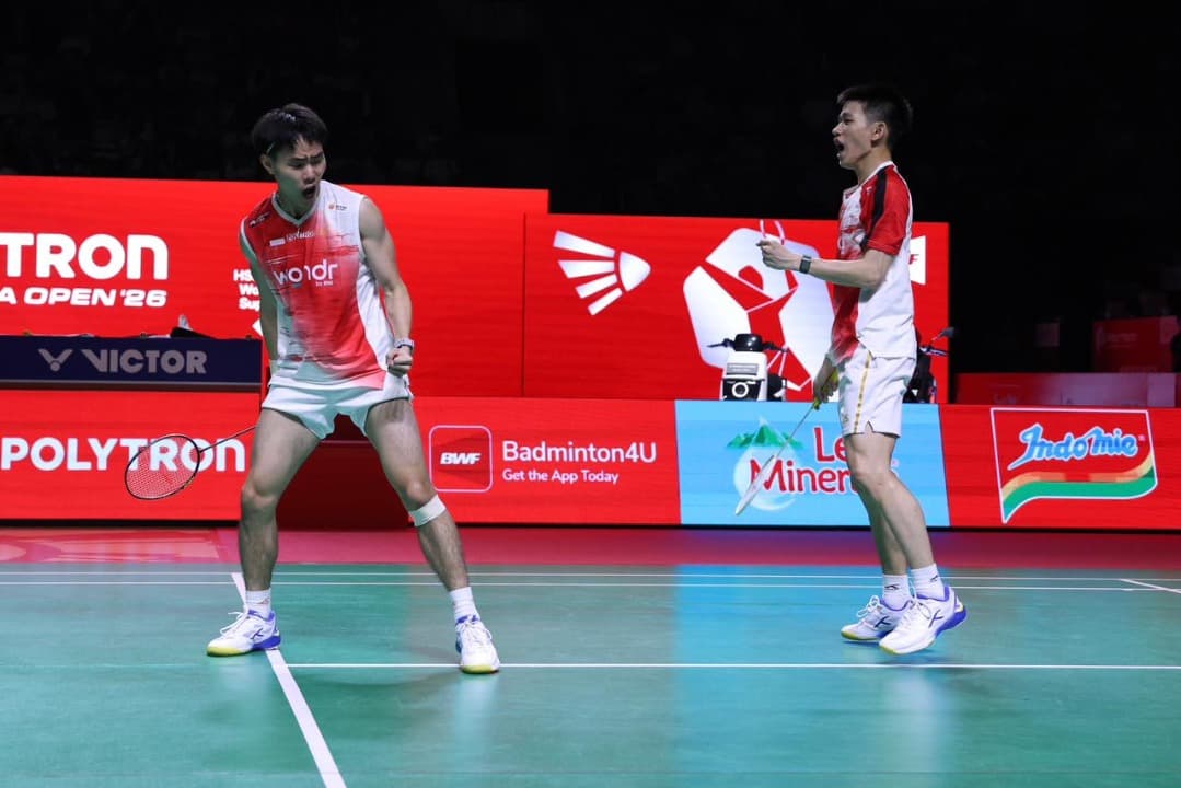 Rekap Hasil Indonesia Open 2026: Kalahkan Sabar/Reza, Raymond/Joaquin Susul Jonatan Christie ke Final