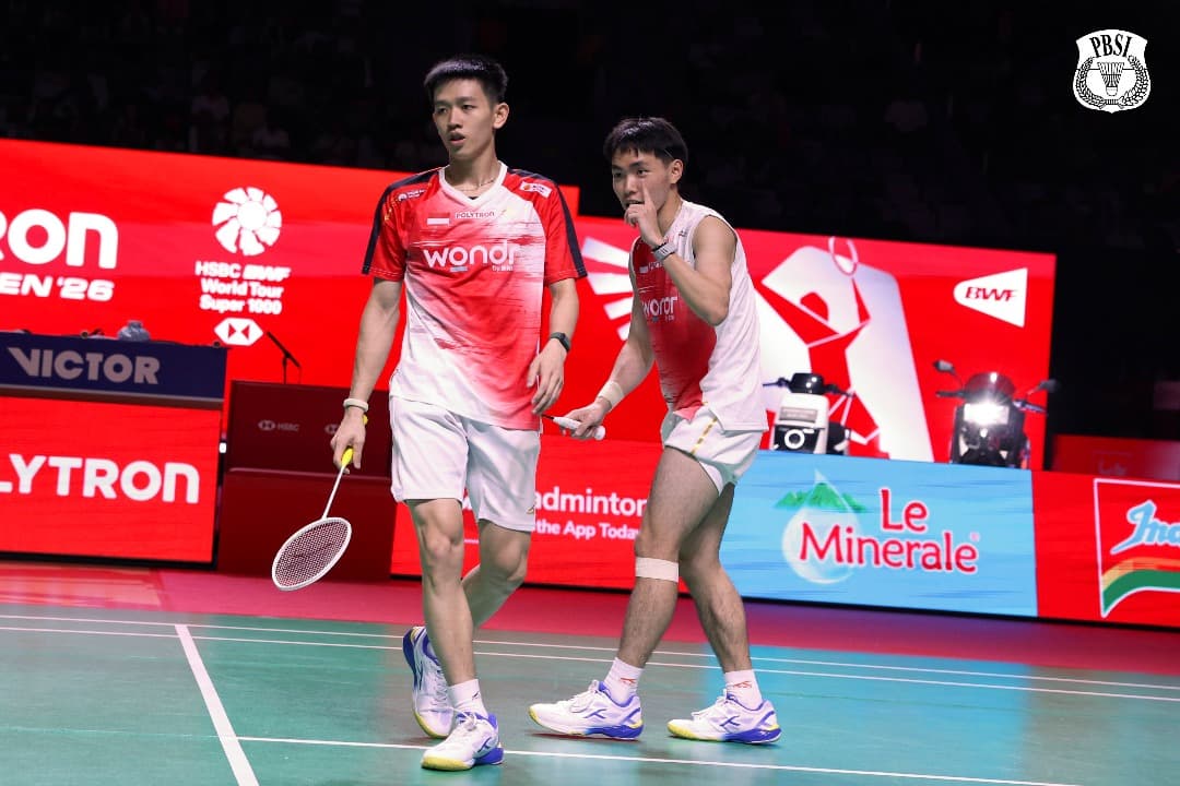 Hasil Final Indonesia Open 2026: Tampil Antiklimaks, Jonatan Christie dan Raymond/Joaquin Gagal Juara
